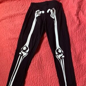 Leggings pants skeleton